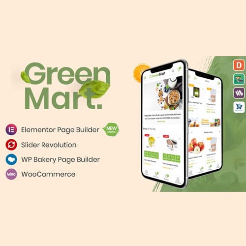 GreenMart - Organic & Food WooCommerce WordPress Theme