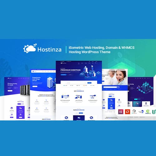 Hostinza - Whmcs Web-Hosting WordPress Theme