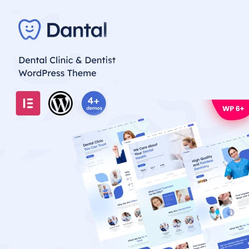 Dantal - Dental Clinic & Dentist WordPress Theme