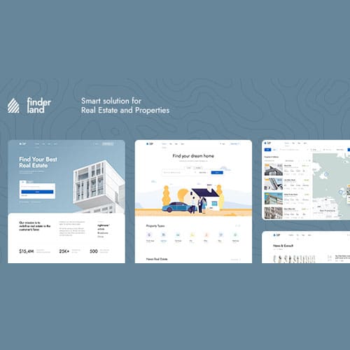 Finderland - Real Estate WordPress Theme