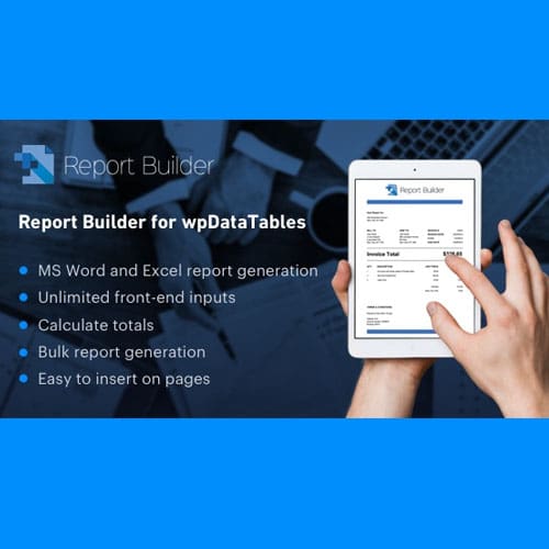 Report Builder - Generate Word DOCX and Excel XLSX documents