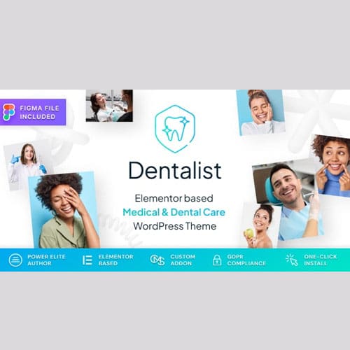 Dentalist - Medical and Dentist WordPress Theme