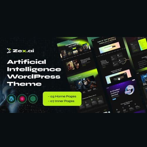 Zex - Ai Image Generate WordPress Theme