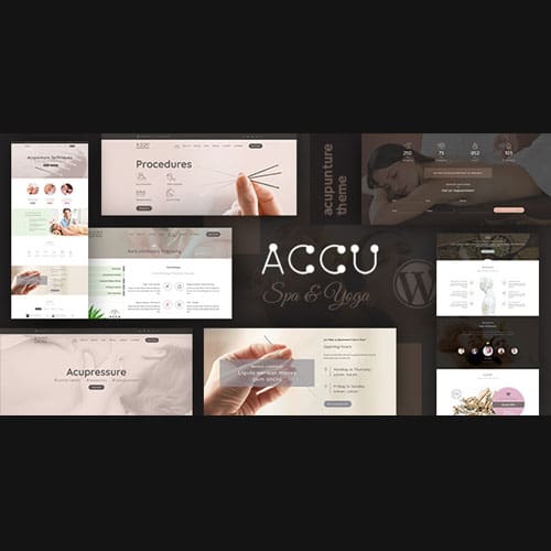 Accu – Healthcare, Massage WordPress Theme