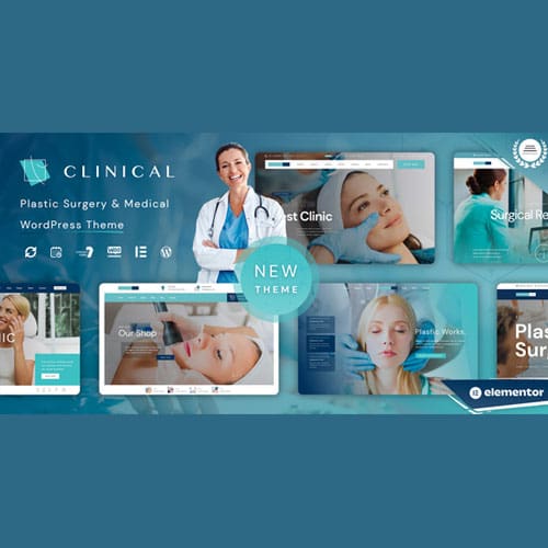 Clinical – Plastic Surgery WordPress Theme