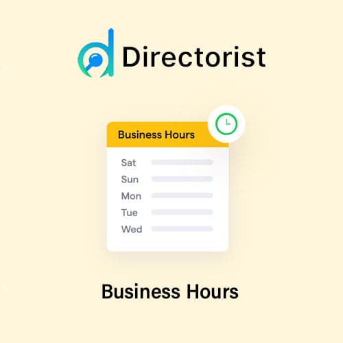 Directorist Business Hour