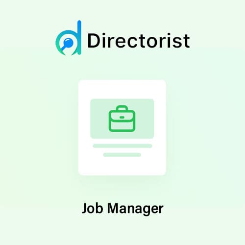 Directorist Job Manager