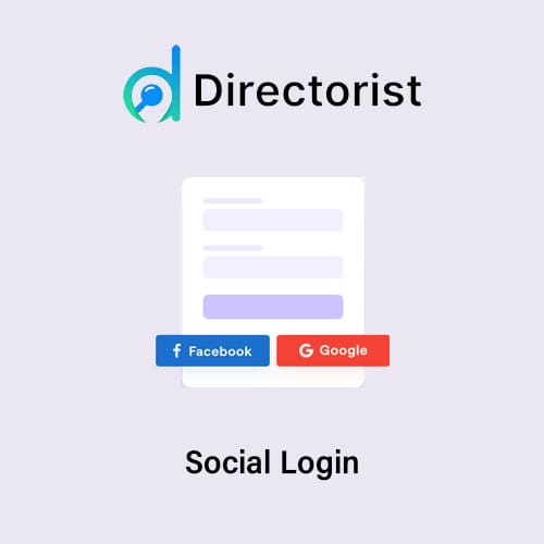 Directorist Social Login