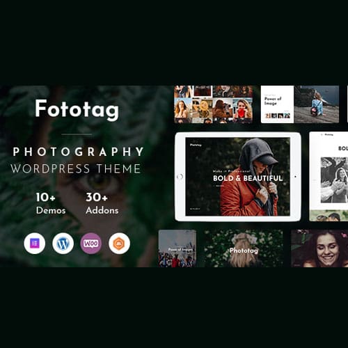 Fototag – Photography WordPress Theme