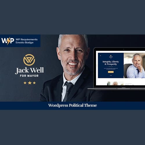 Jack Well | Elections Campaign & Political WordPress Theme