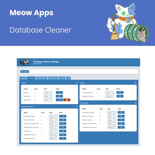 Meow Apps Database Cleaner Pro