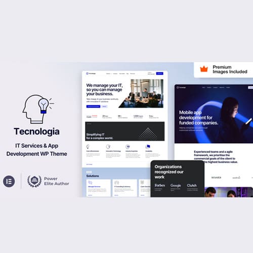 Tecnologia – IT SAAS Software Technology WordPress Theme