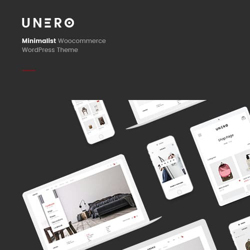 Unero – Minimalist AJAX WooCommerce WordPress Theme