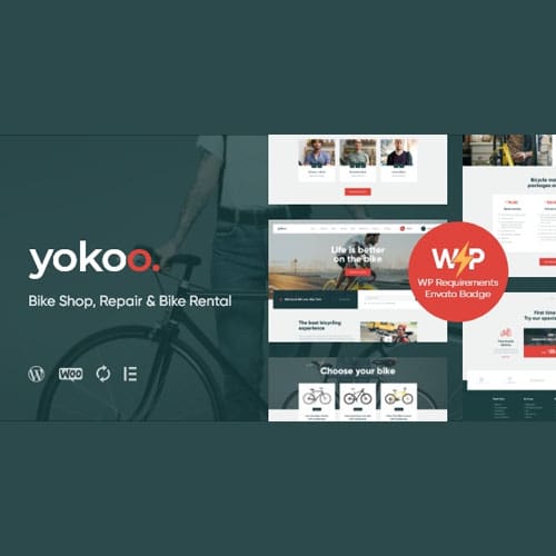 Yokoo – Bike Shop & Bicycle Rental WordPress Theme