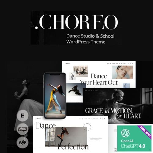 Choreo – Dance Studio & School WordPress Theme