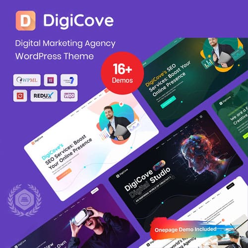 Digicove – Digital Marketing Agency WordPress Theme
