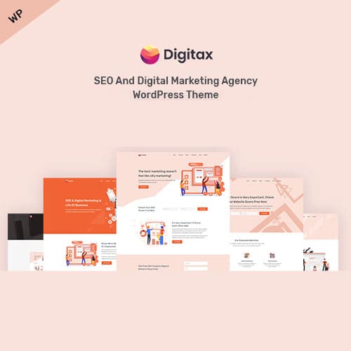 Digitax – SEO & Digital Marketing Agency WordPress Theme