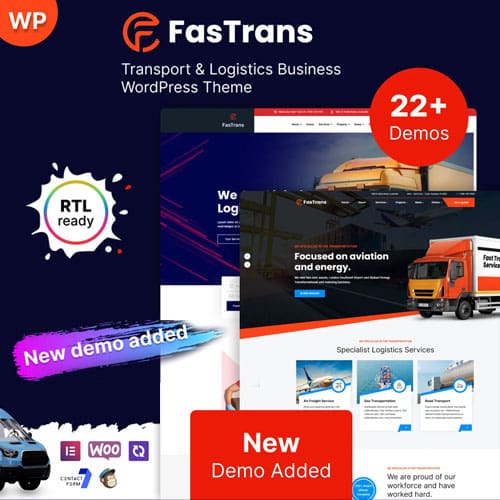 Fastrans – Logistics WordPress Theme