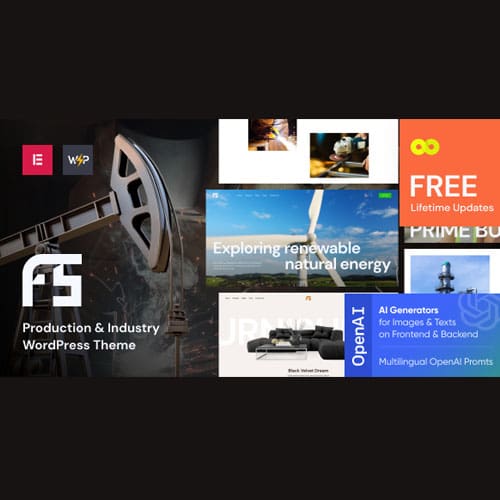 Fuse – Industry & Engineering Factory WordPress Theme