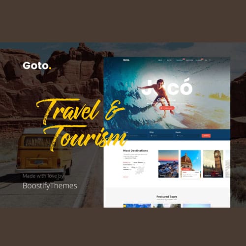 Goto – Tour & Travel WordPress Theme