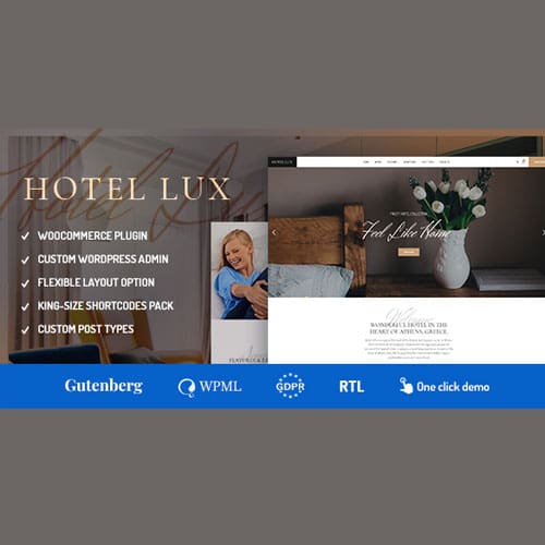 Hotel Lux – Resort & SPA WordPress Theme