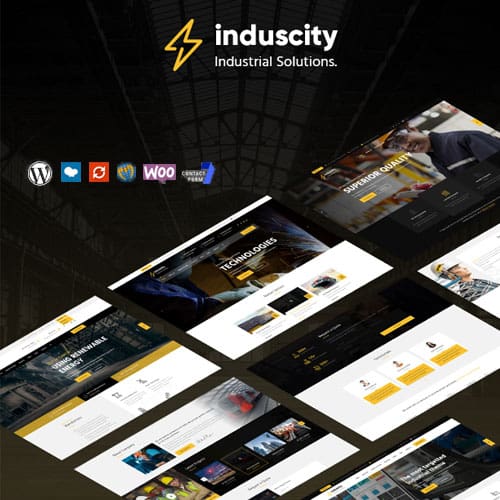 Induscity – Factory and Manufacturing WordPress Theme
