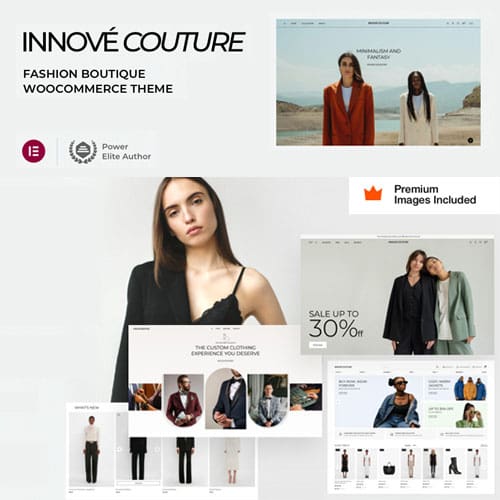 Innové Couture – Clothing Ecommerce WordPress Theme