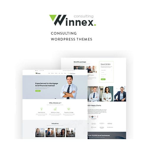 Winnex – Business Consulting WordPress Themes