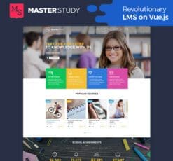 Masterstudy Education LMS WordPress Theme for Education eLearning and Online Courses