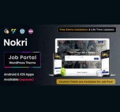 Nokri Job Board WordPress Theme