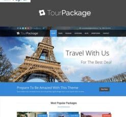 Tour Package Wordpress Travel Tour Theme