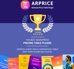 ARPrice Responsive WordPress Pricing Table Plugin