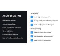 Accordion FAQ WordPress Plugin