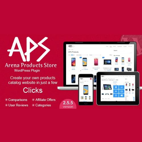 Arena Products Store WordPress Plugin
