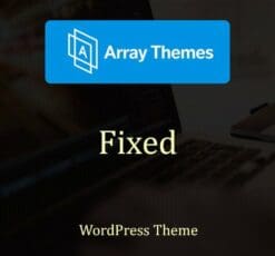Array Themes Fixed WordPress Theme