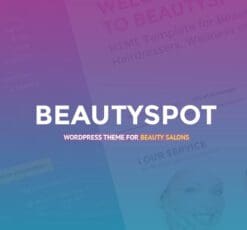 BeautySpot WordPress Theme for Beauty Salons