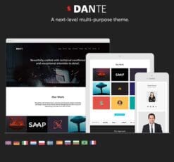 Dante Responsive Multi Purpose WordPress Theme