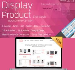Display Product Multi Layout for WooCommerce