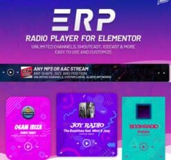 Erplayer Radio Player for Elementor