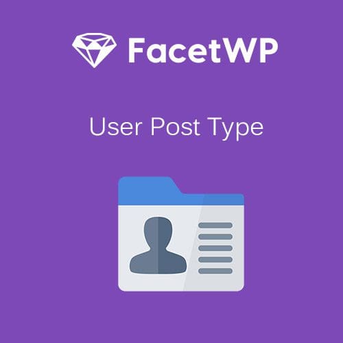 FacetWP User Post Type