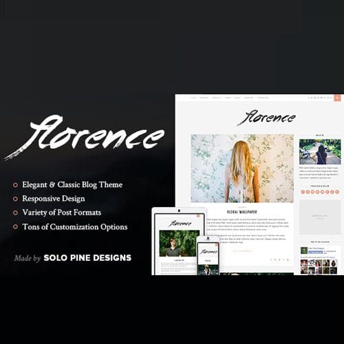 Florence A Responsive WordPress Blog Theme