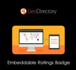 GeoDirectory Embeddable Ratings Badge