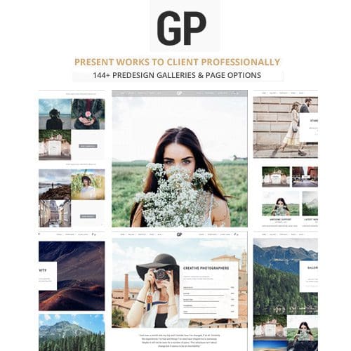 Grand Photography Photography WordPress for Photography