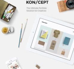 KON CEPT A Portfolio Theme for Creative People