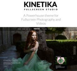 Kinetika Photography Theme for WordPress
