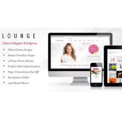 Lounge Clean Elegant WordPress Theme