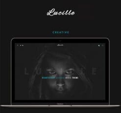 Lucille Music WordPress Theme