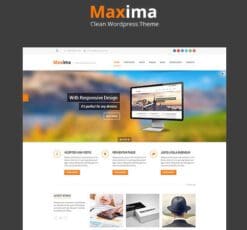 Maxima Retina Ready WordPress Theme