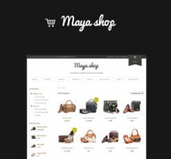 MayaShop – A Flexible Responsive e Commerce Theme