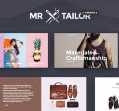 Mr. Tailor – Responsive WooCommerce Theme